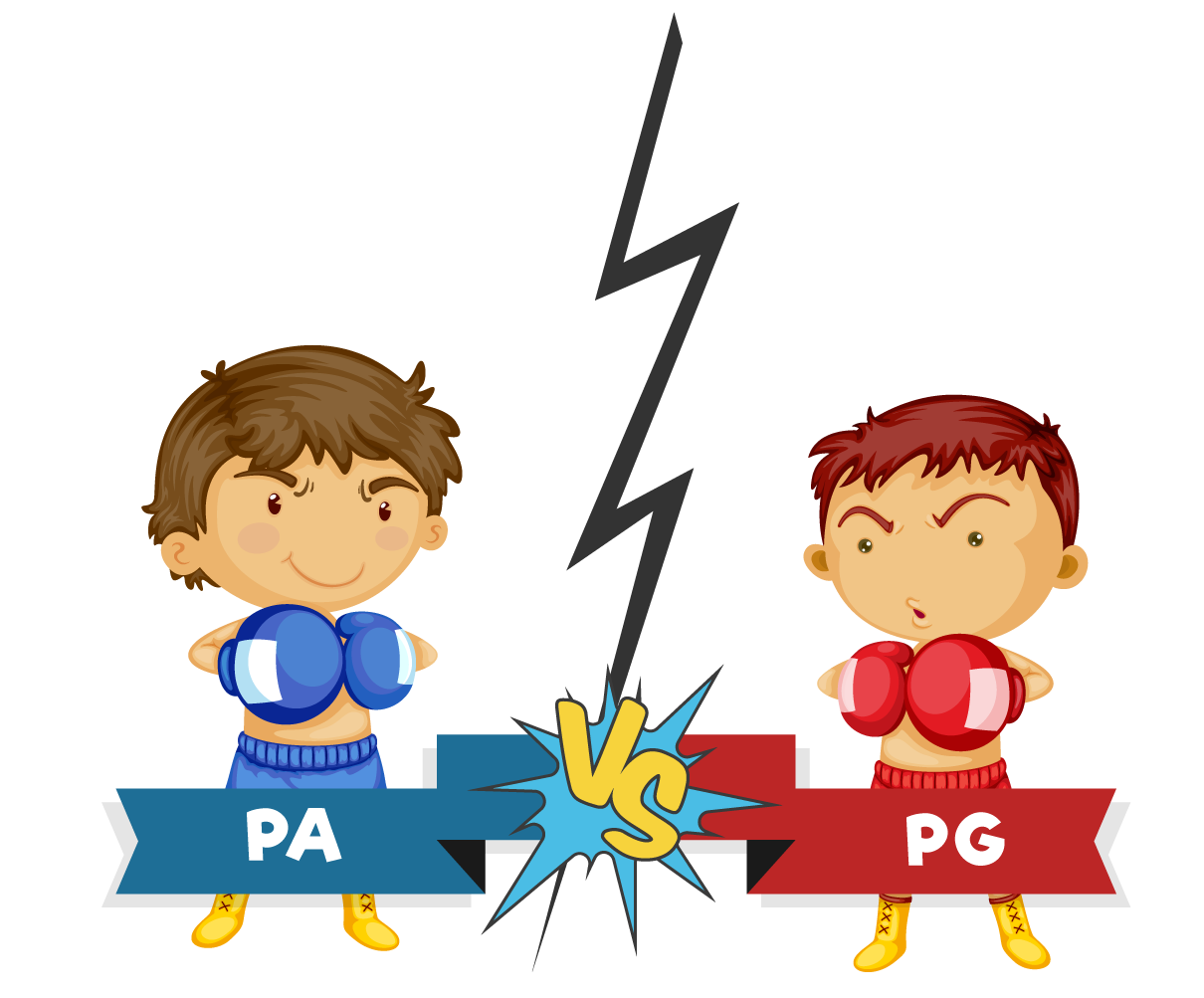 PA está lutando contra a PG