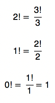 0!=1!/1=1