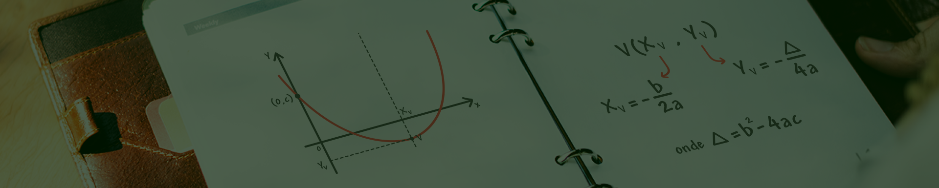 COMO ENCONTRAR AS COORDENADAS DO VÉRTICE DA PARÁBOLA?