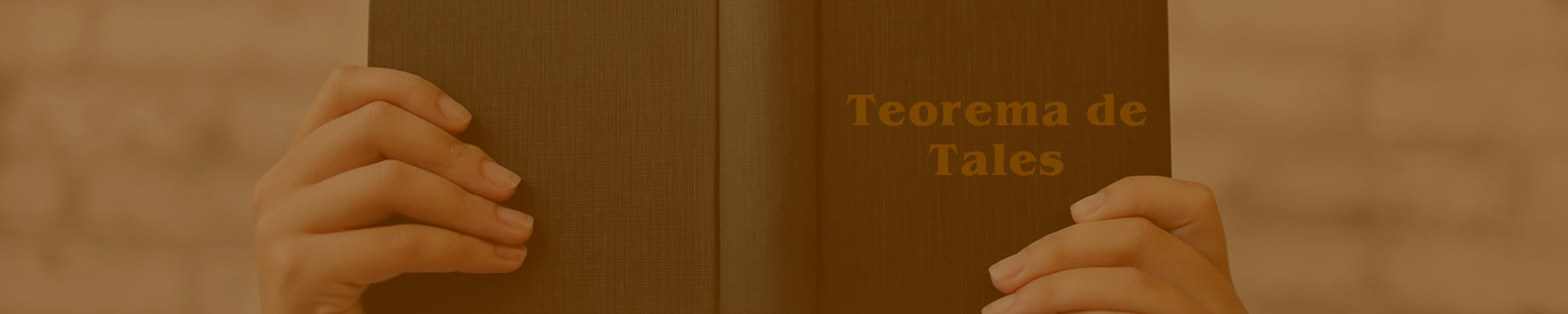 TEOREMA DE TALES